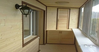 Отделка балкона под ключ Тара, цена от 5749 руб.