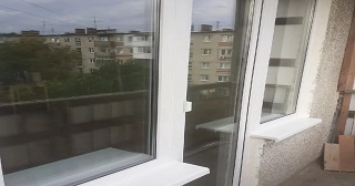 Замена балконной двери Тара цена от 2053 тыс. руб